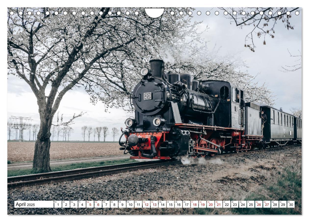 Bild: 9783435047147 | Die Mansfelder Bergwerksbahn (Wandkalender 2025 DIN A4 quer),...