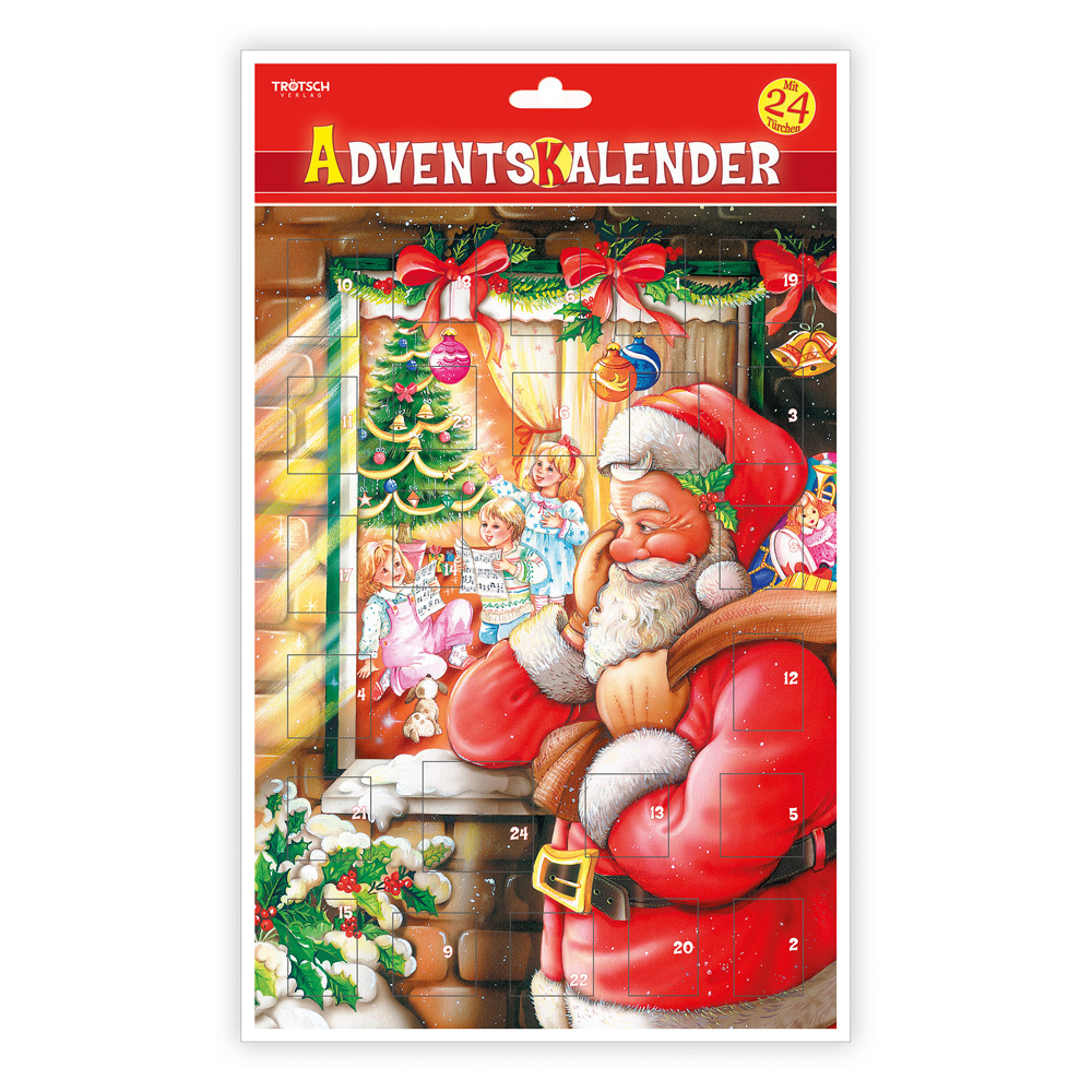 Cover: 4251901501585 | Trötsch Adventskalender Weihnachtsmann am Fenster Adventskalender...