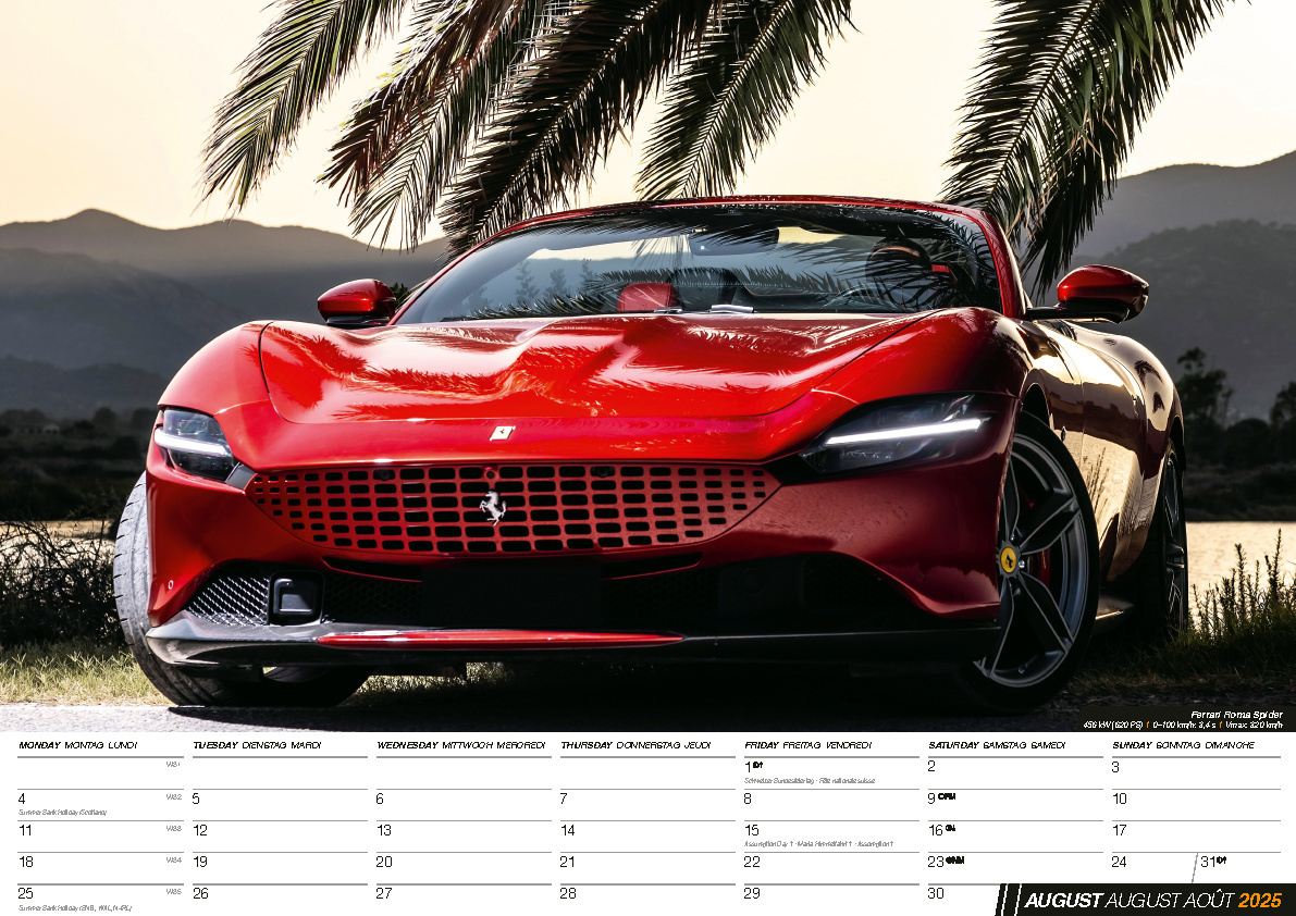 Bild: 9798893610420 | Fast Cars 2025 | Sportwagen Kalender | Kalender | 14 S. | Deutsch