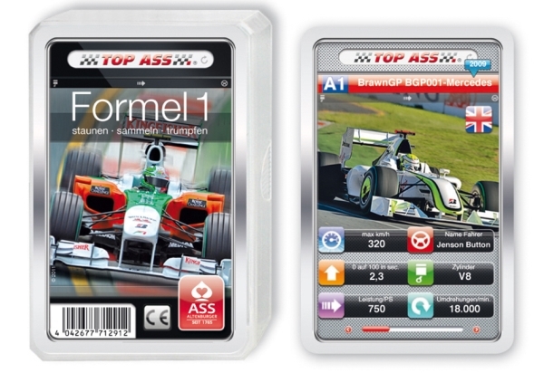 Cover: 4042677712912 | TOP ASS - Formel 1 | TOP ASS TOP ASS - Spielen, Sammeln, Trumpfen