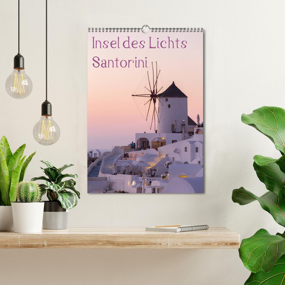 Bild: 9783457053485 | Insel des Lichts - Santorini (Wandkalender 2025 DIN A3 hoch),...