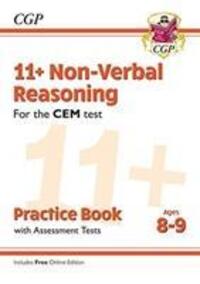Cover: 9781789081497 | 11+ CEM Non-Verbal Reasoning Practice Book & Assessment Tests -...