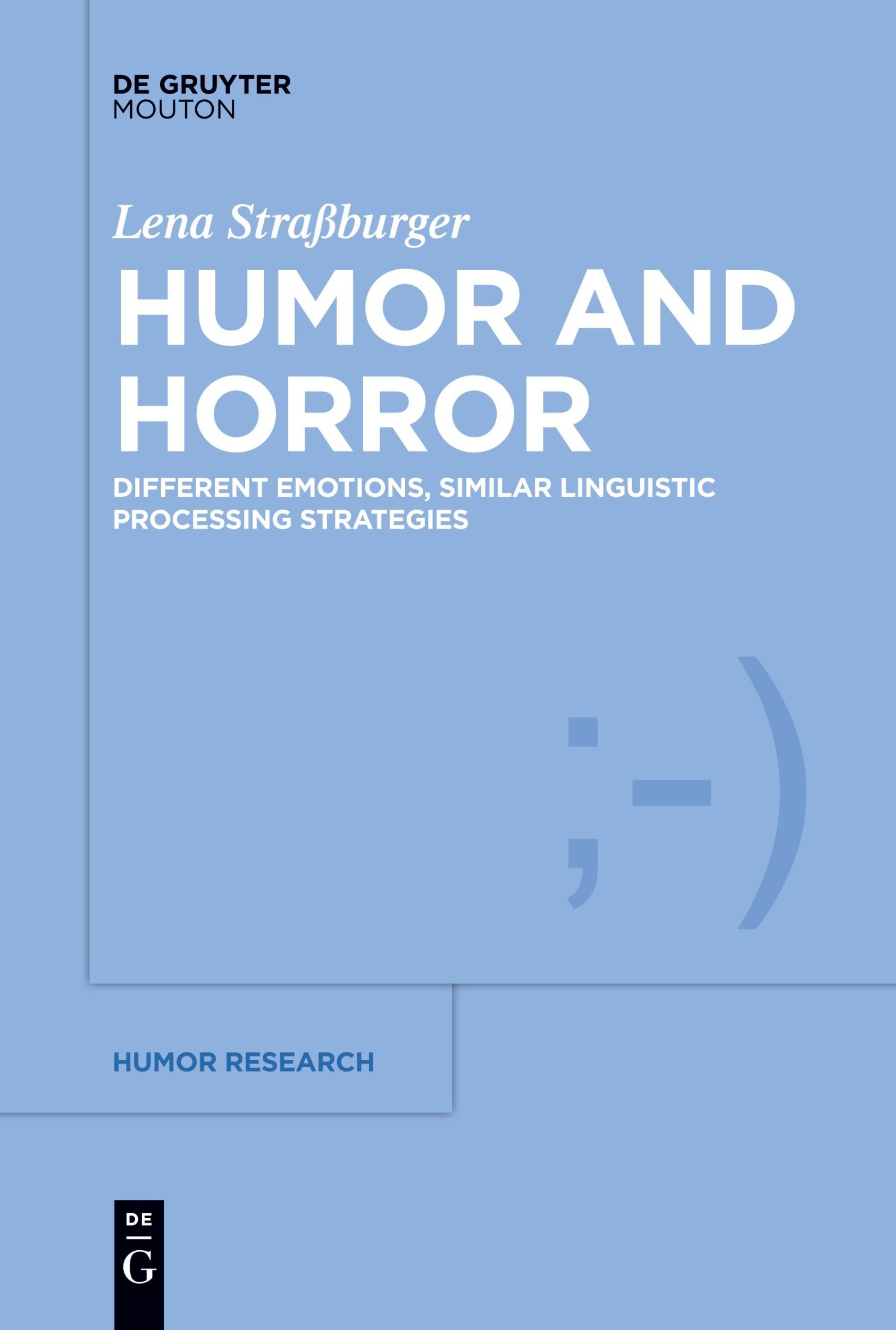 Cover: 9783111357973 | Humor and Horror | Lena Straßburger | Taschenbuch | XIII | Englisch