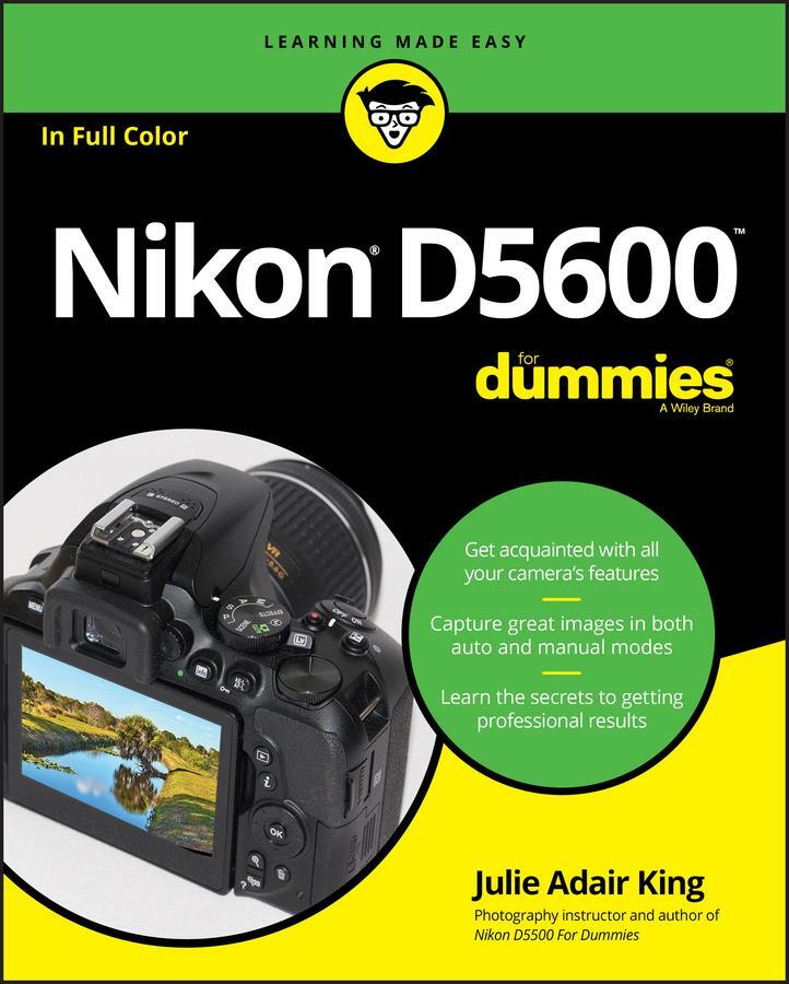 Cover: 9781119386339 | Nikon D5600 For Dummies | Julie Adair King | Taschenbuch | 352 S.