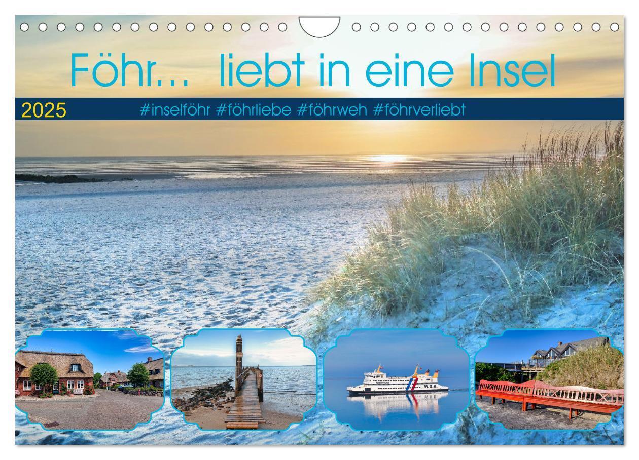 Cover: 9783435066834 | Föhr... liebt in eine Insel (Wandkalender 2025 DIN A4 quer),...