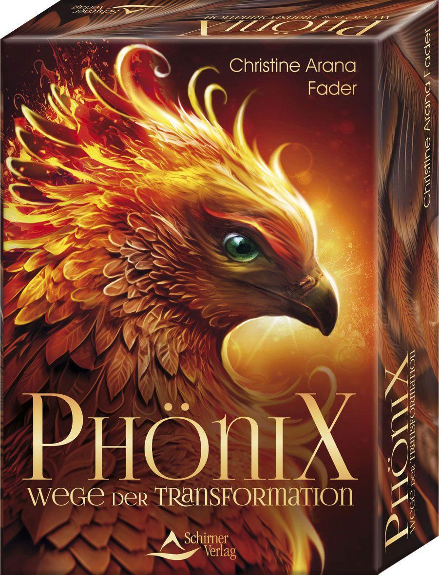 Cover: 9783843492287 | Phönix - Wege der Transformation | Set mit Buch und 44 Karten | Fader