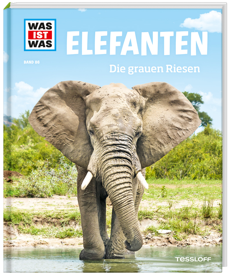 Cover: 9783788621070 | WAS IST WAS Band 86 Elefanten | Die grauen Riesen | Weller-Essers