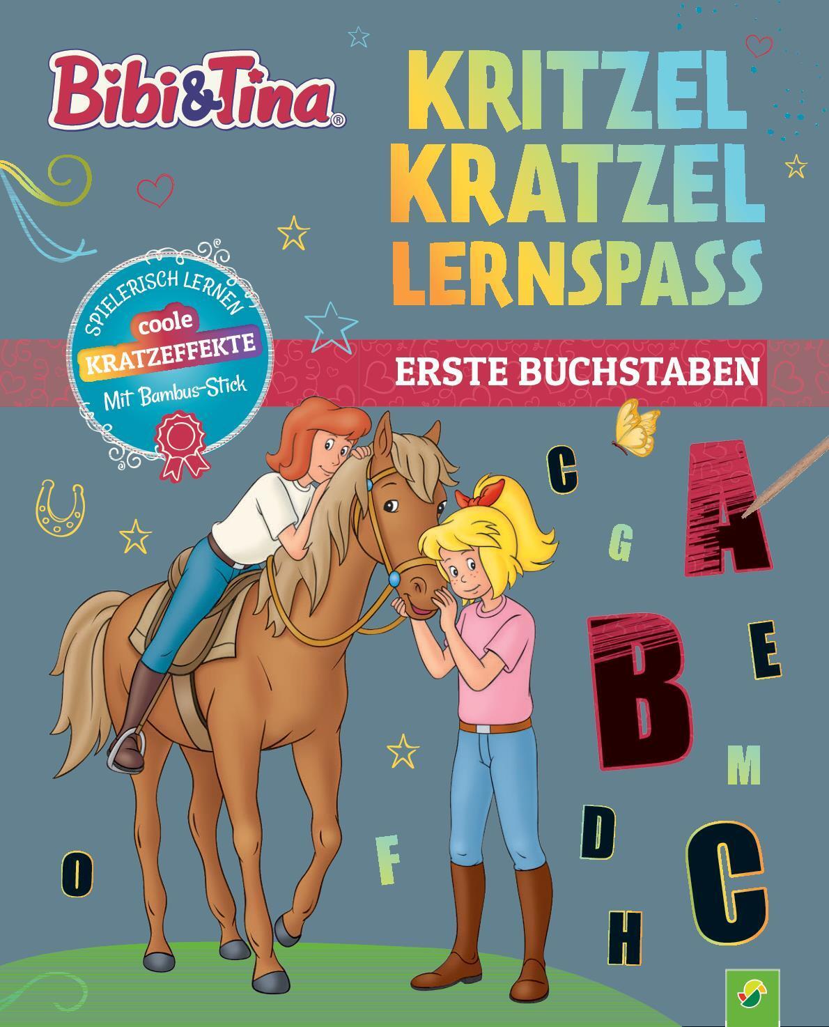 Cover: 9783849941956 | Bibi &amp; Tina Kritzel-Kratzel-Lernspaß: Erste Buchstaben | Verlag | Buch