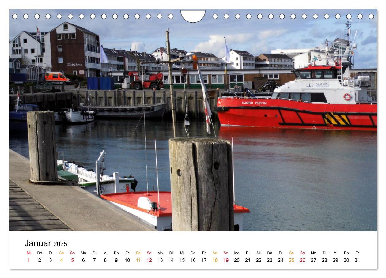 Bild: 9783435414390 | Helgoland Kalender (Wandkalender 2025 DIN A4 quer), CALVENDO...