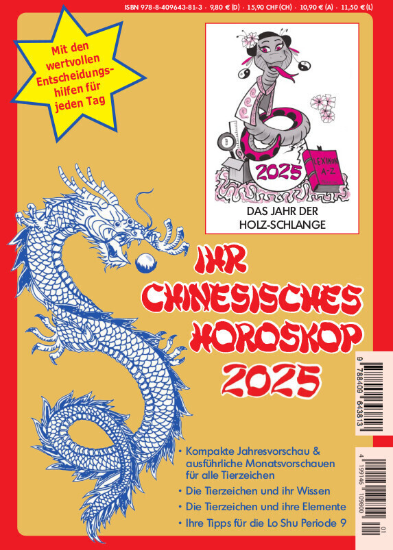 Cover: 9788409643813 | Ihr Chinesisches Horoskop 2025 | Daniela Herzberg | Taschenbuch | 2024