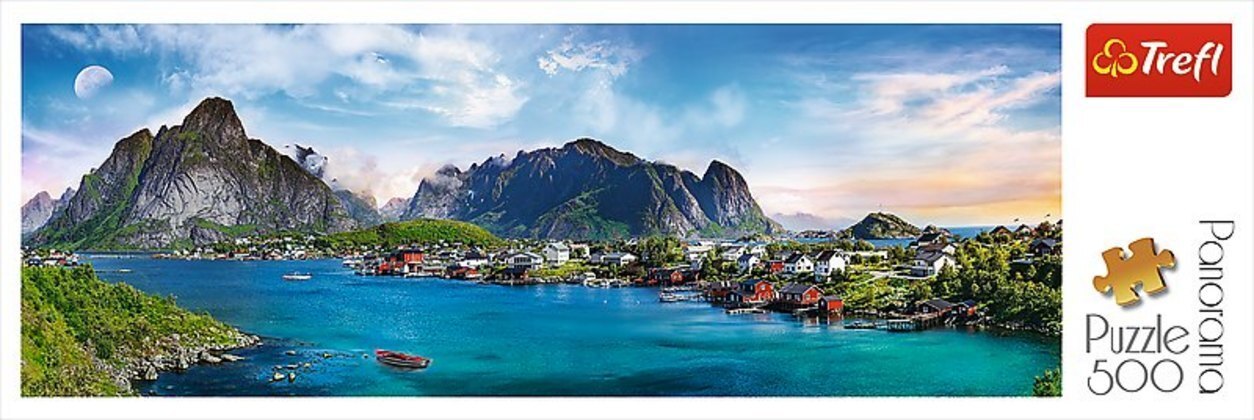 Cover: 5900511295009 | Lofoten-Archipel (Puzzle) | Norwegen. Panorama-Puzzle | Spiel | 2020