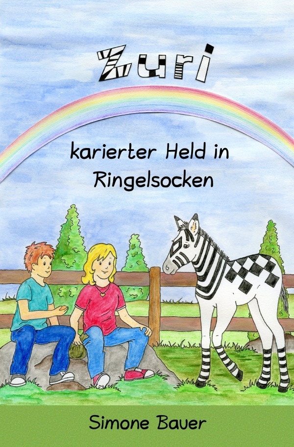 Cover: 9783754920794 | Zuri | karierter Held in Ringelsocken. DE | Linda Bauer | Taschenbuch