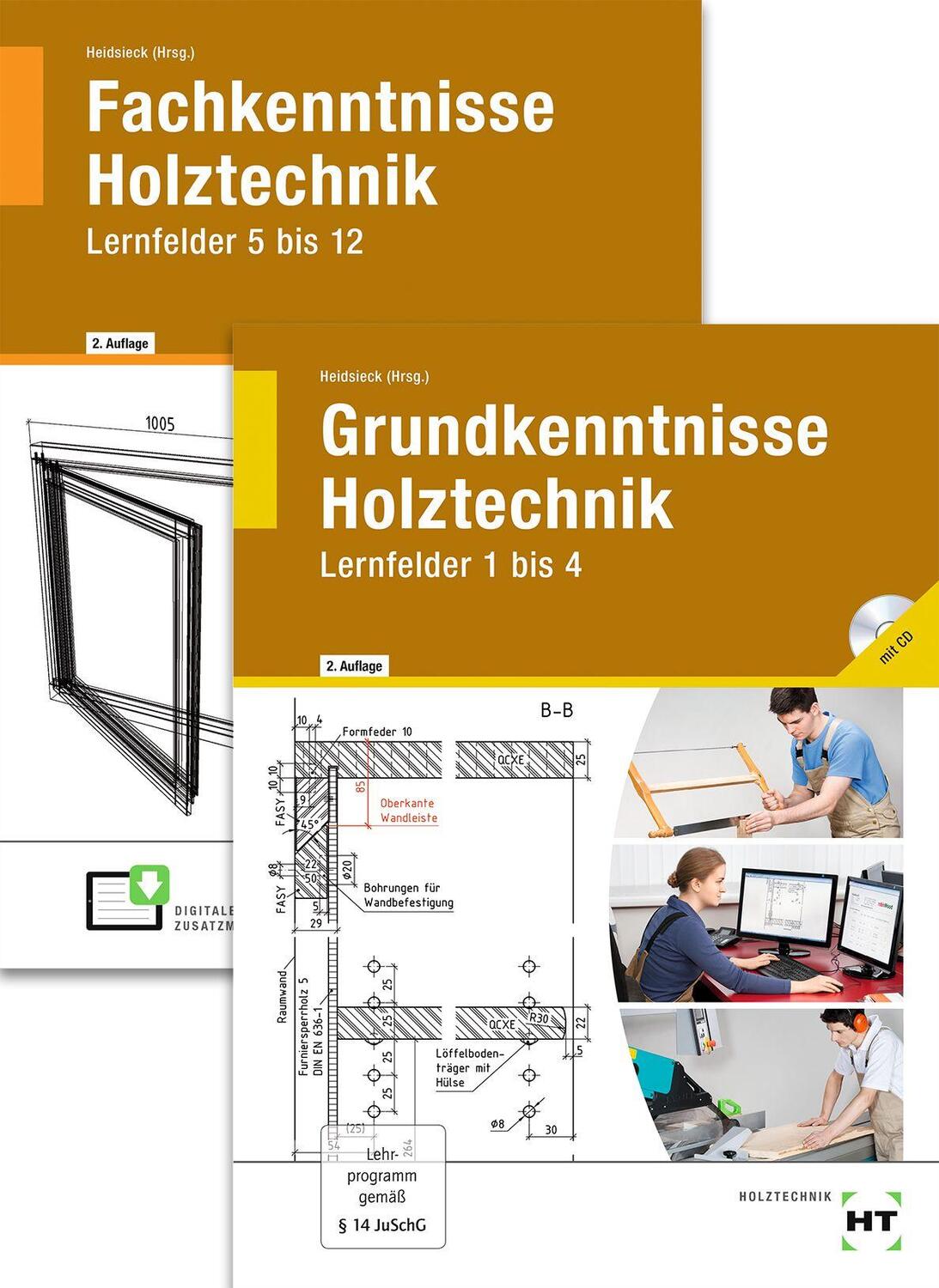 Cover: 9783582034403 | Holztechnik 2. Paketangebot | Grundkenntnisse und Fachkenntnisse