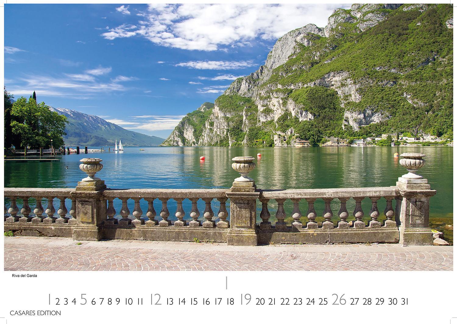 Bild: 9781835240045 | Gardasee 2025 L 35x50cm | Kalender | 14 S. | Deutsch | 2025