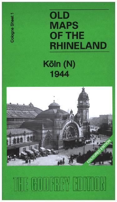 Cover: 9781847849458 | Köln North/Nord 1944 | (Land-)Karte | Deutsch | 2016 | Godfrey Edition