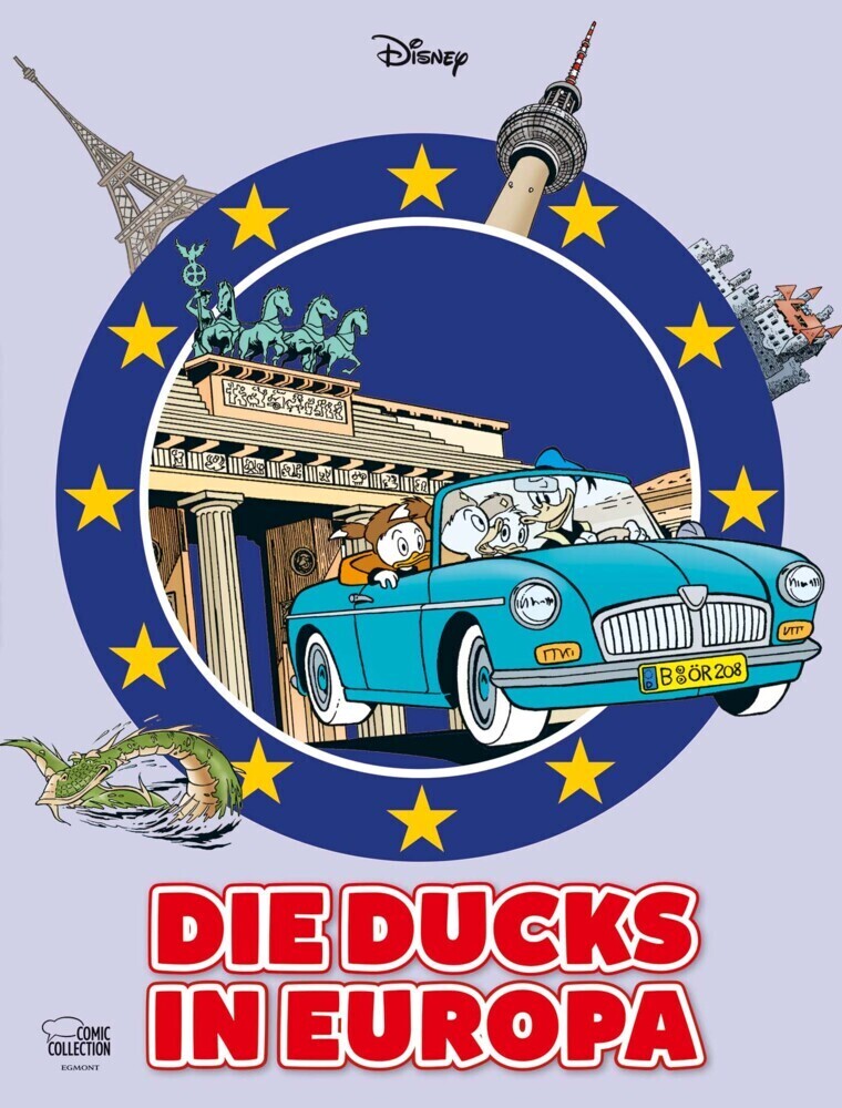 Cover: 9783770439553 | Die Ducks in Europa | Walt Disney | Buch | Deutsch | 2017
