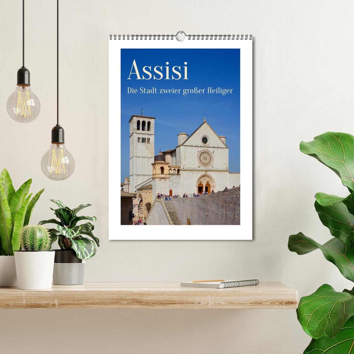 Bild: 9783435913077 | Assisi - Die Stadt zweier großer Heiliger (Wandkalender 2025 DIN A3...