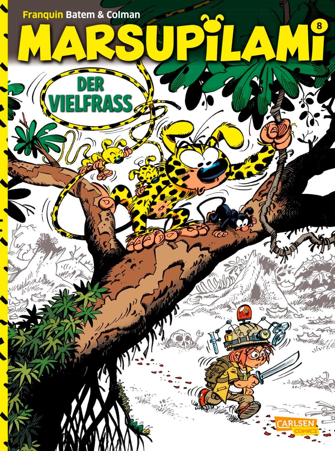 Cover: 9783551799081 | Marsupilami 8: Der Vielfraß | Stéphan Colman (u. a.) | Taschenbuch