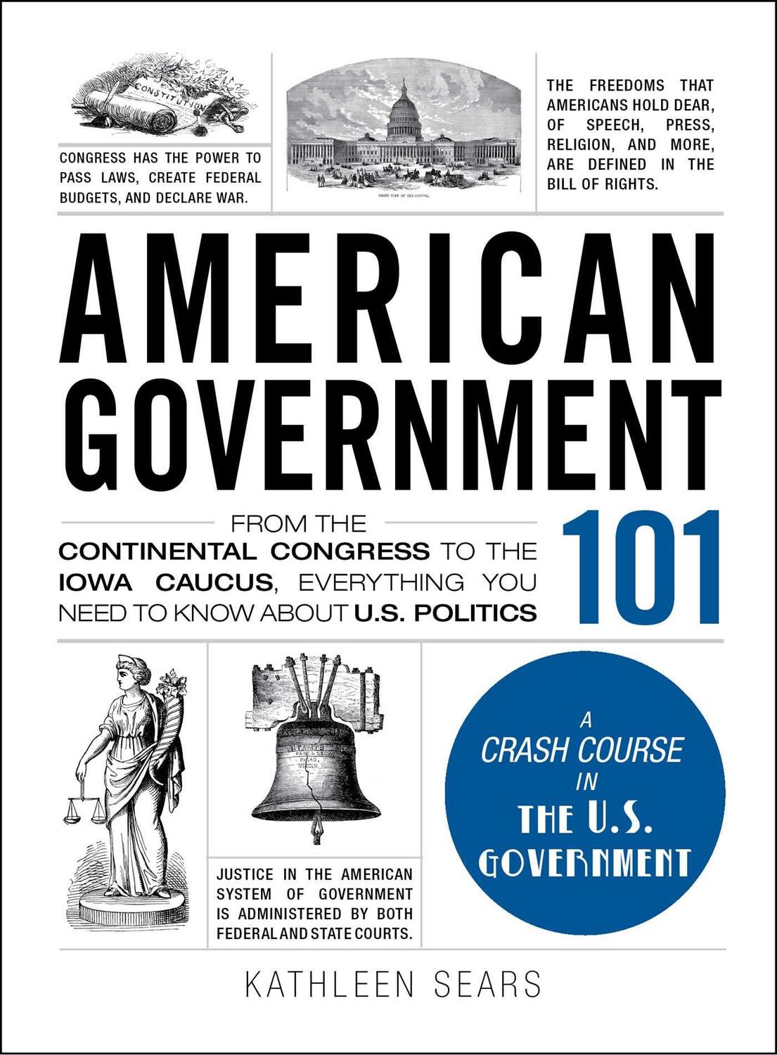 Cover: 9781440598456 | American Government 101 | Kathleen Sears | Buch | Adams 101 | Gebunden