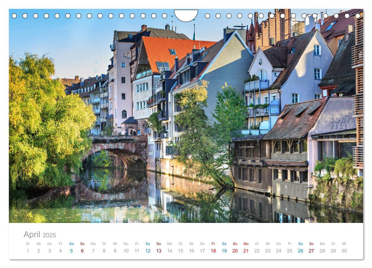 Bild: 9783435246830 | Nürnberg - Stadt der Brücken und Geschichte (Wandkalender 2025 DIN...