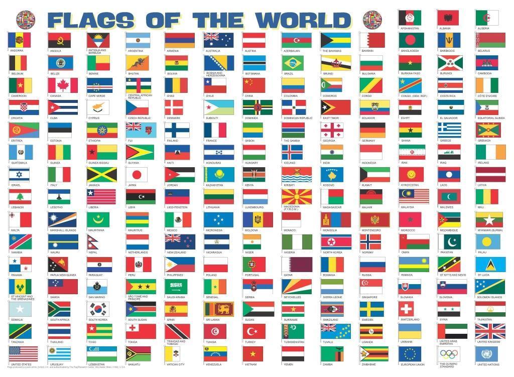 Bild: 4260153734528 | Flags of the world puzzle magnets | Spiel | Englisch | 2016