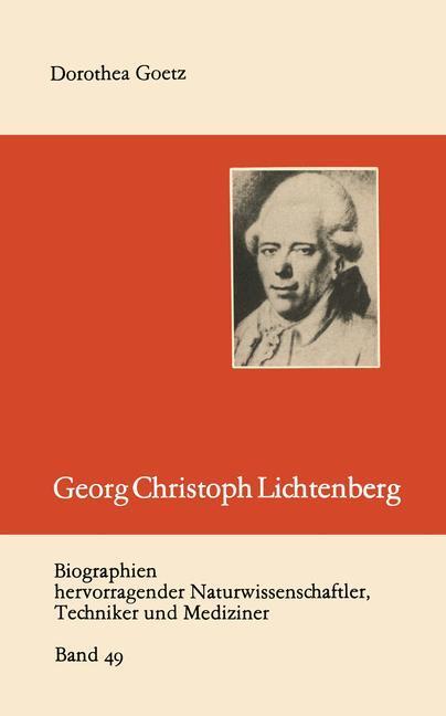 Cover: 9783322005557 | Georg Christoph Lichtenberg | Dorothea Goetz | Taschenbuch | Paperback