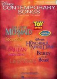 Cover: 9781423412786 | Disney Contemporary Songs: High Voice with Recorded Performances...
