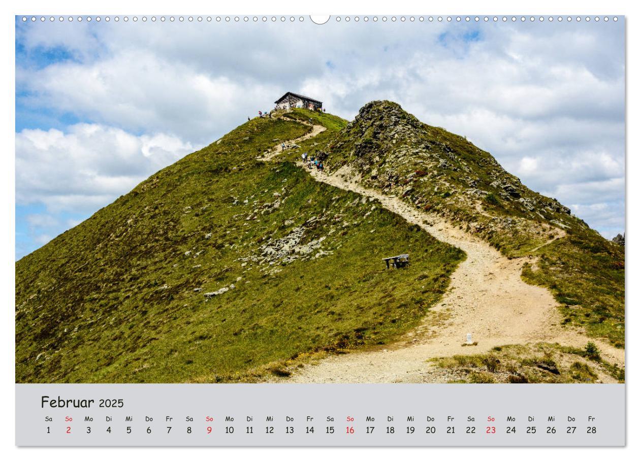 Bild: 9783435289721 | Wandern in den Dolomiten (Wandkalender 2025 DIN A2 quer), CALVENDO...