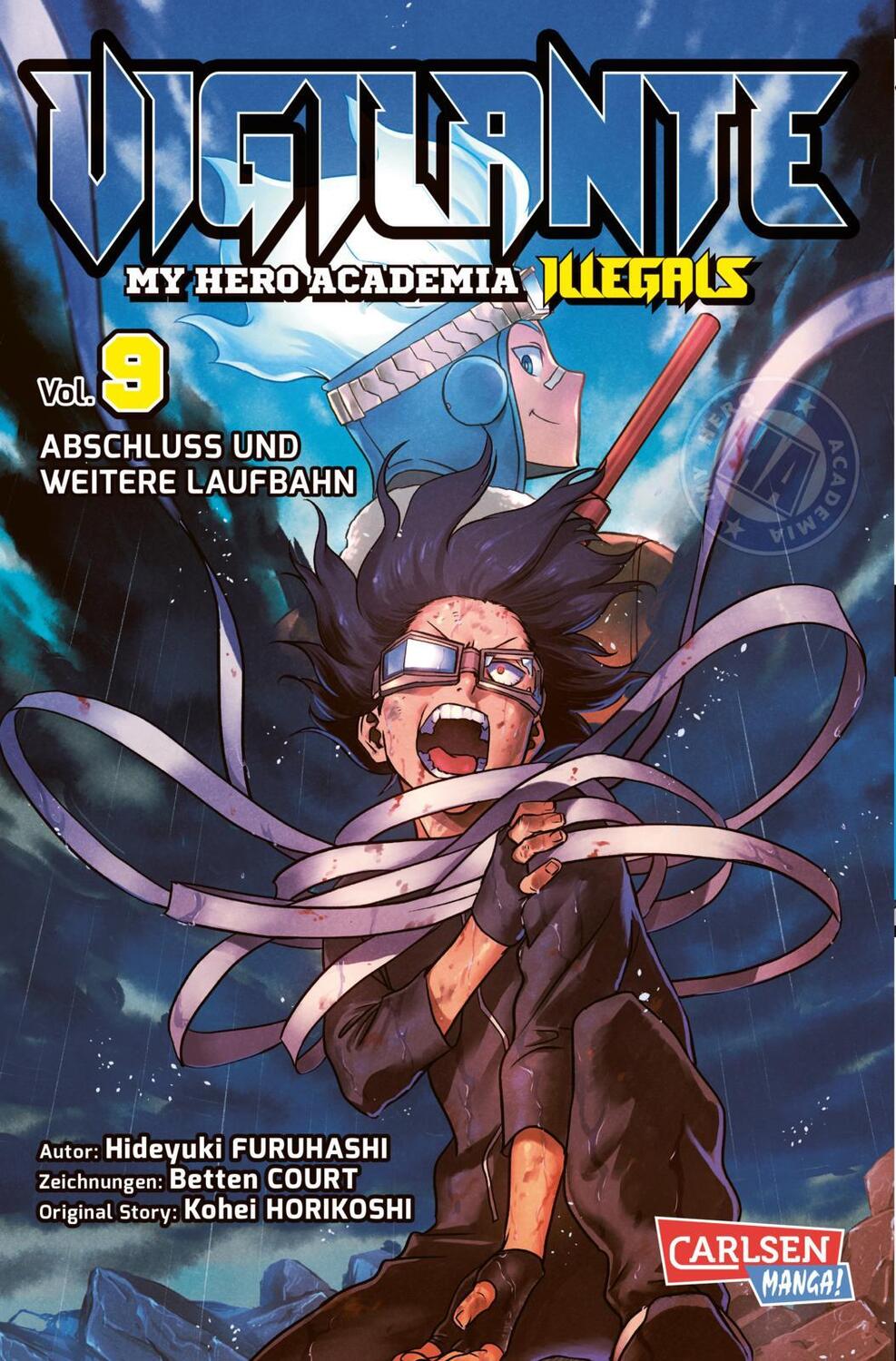 Cover: 9783551717573 | Vigilante - My Hero Academia Illegals 9 | Kohei Horikoshi (u. a.)