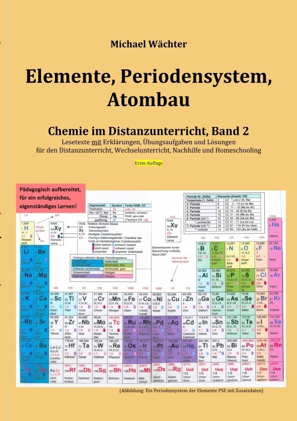 Cover: 9783753148168 | Elemente Periodensystem Atombau | Chemie im Distanzunterricht, Band 2