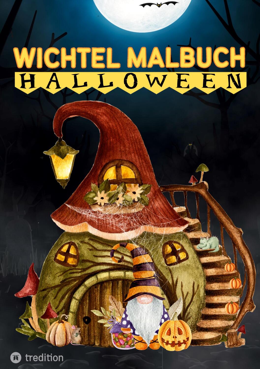 Cover: 9783384038081 | Wichtel Malbuch für Erwachsene Teenager Kinder ab 10 Halloween und...