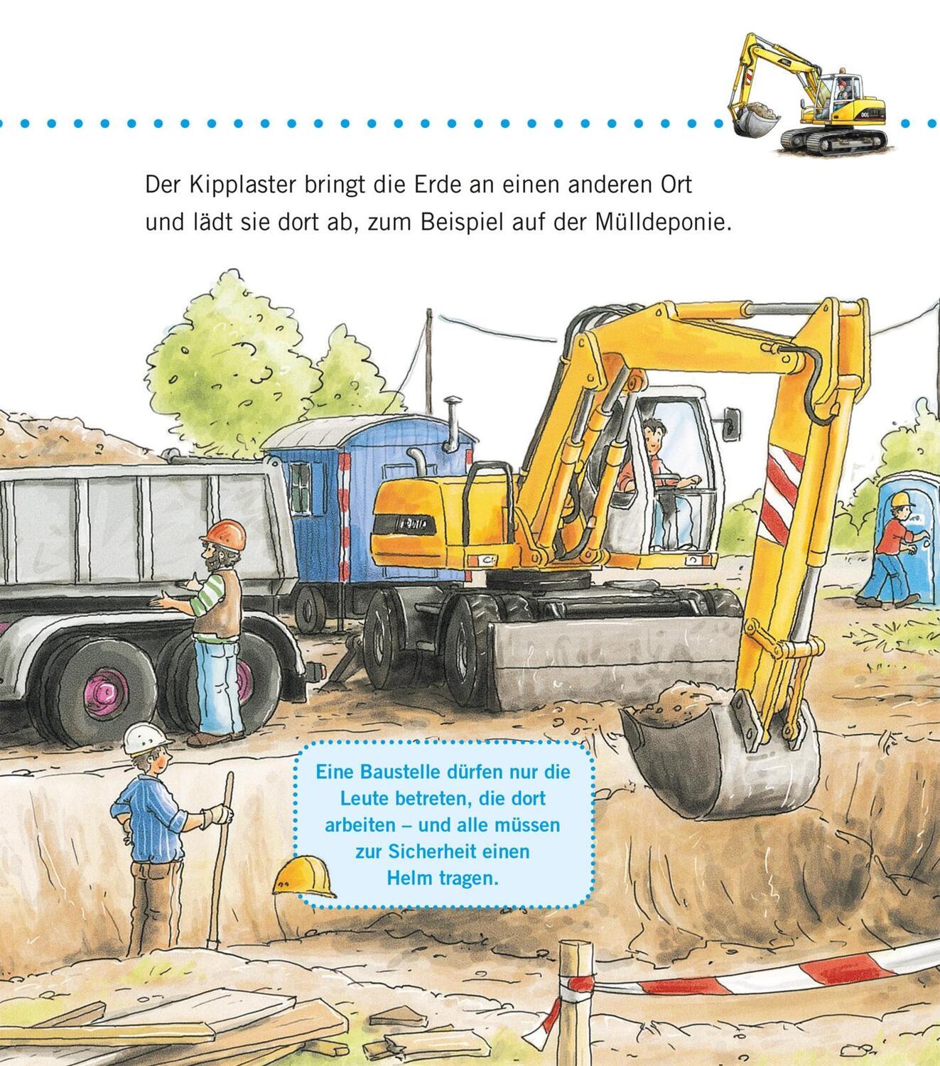 Bild: 9783551036070 | Unkaputtbar: Erstes Wissen: Auf der Baustelle | Petra Klose | Buch