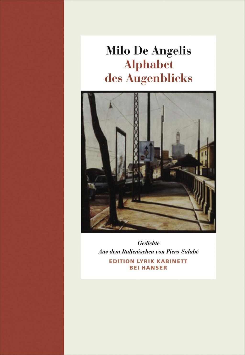 Cover: 9783446243217 | Alphabet des Augenblicks | Gedichte. Edition Lyrik Kabinett | Angelis