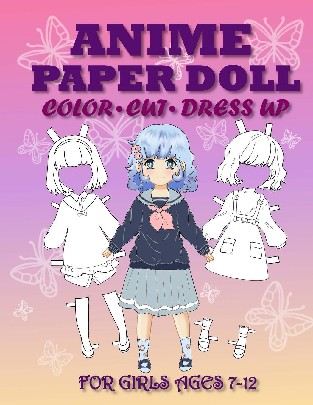 Cover: 9786057253279 | Anime Paper Doll for Girls Ages 7-12 | Mila Albeni | Taschenbuch