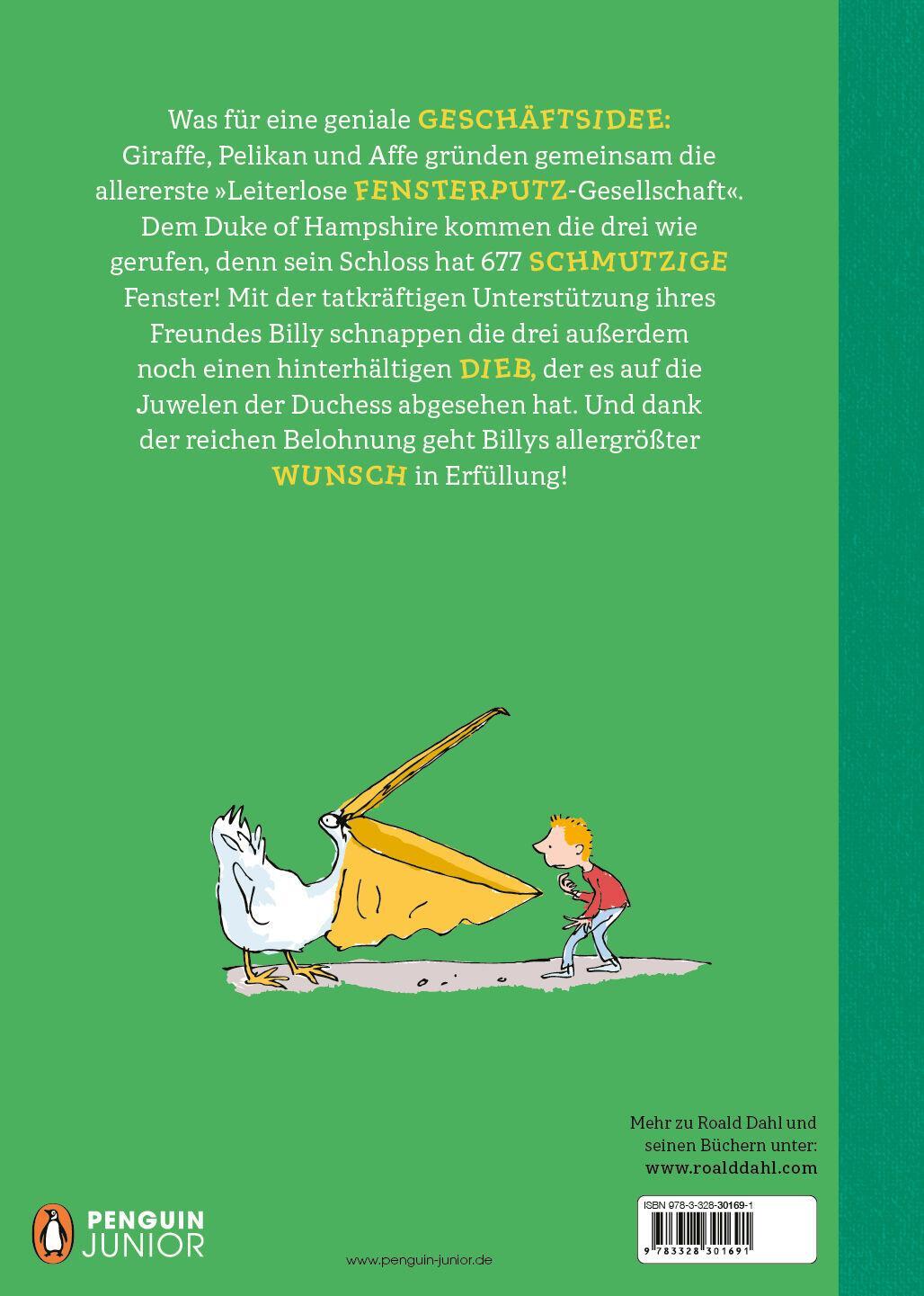 Bild: 9783328301691 | Die Giraffe, der Peli und ich | Roald Dahl | Buch | 64 S. | Deutsch