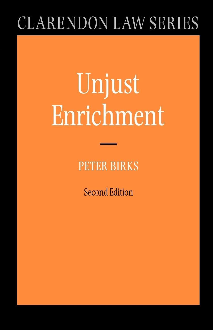Cover: 9780199276981 | Unjust Enrichment | Peter Birks | Taschenbuch | Paperback | Englisch