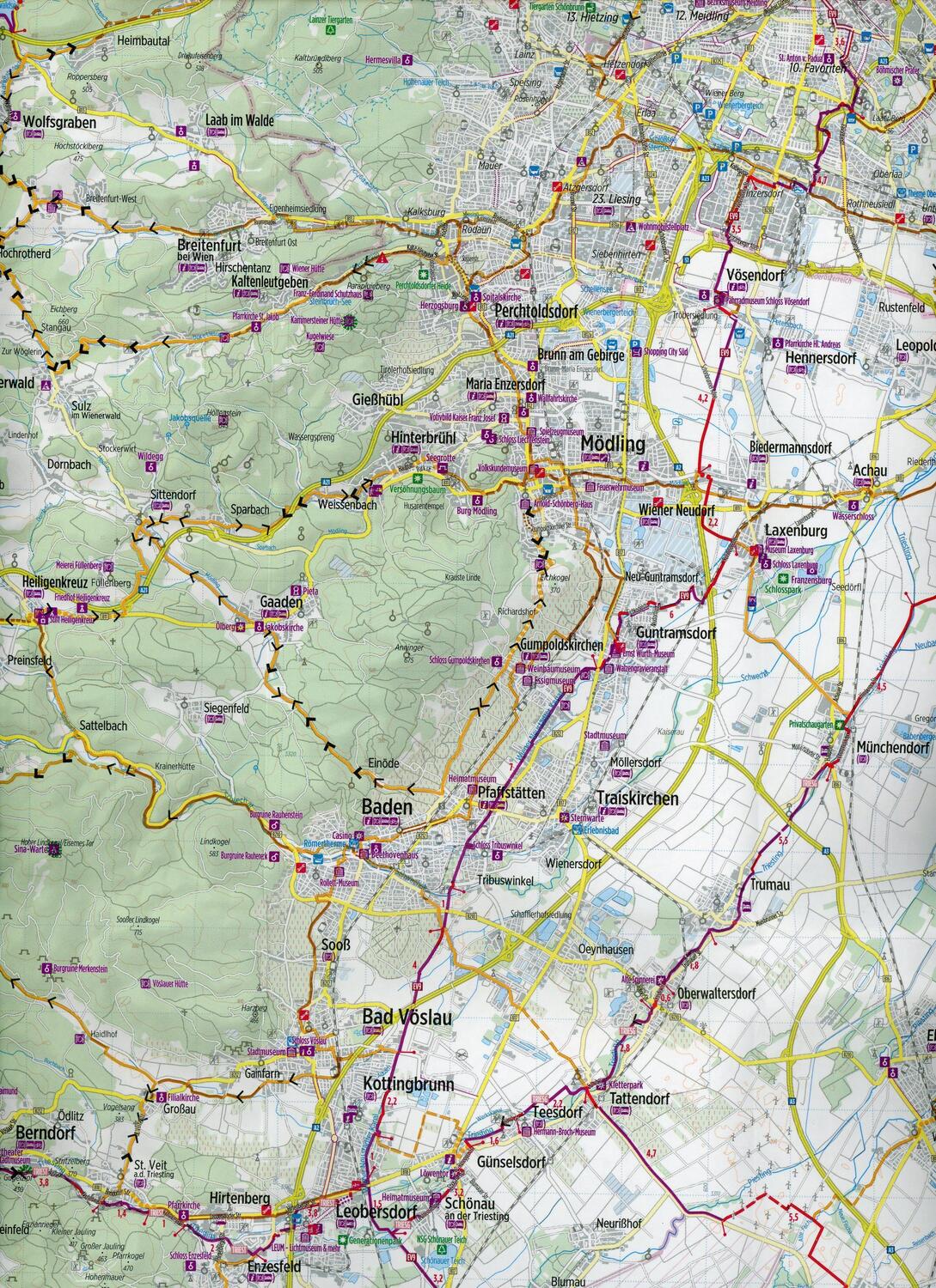 Bild: 9783850008938 | Burgenland - Wiener Becken 1: 100 000 | (Land-)Karte | Deutsch | 2020