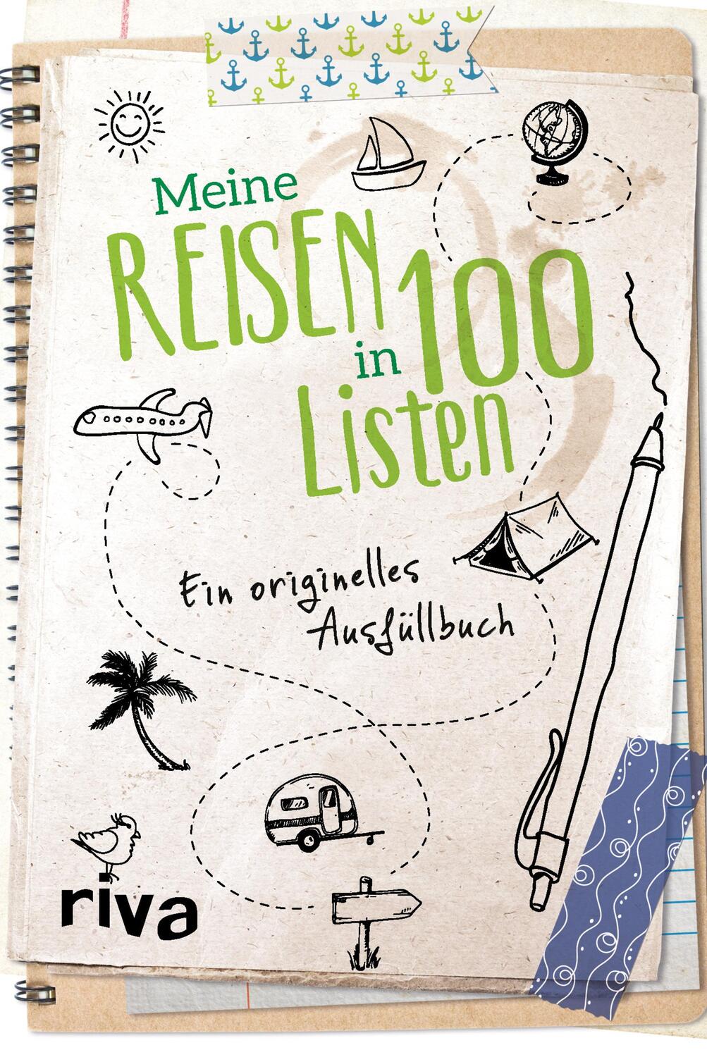 Cover: 9783742307989 | Meine Reisen in 100 Listen | Ein originelles Ausfüllbuch | Buch | 2018