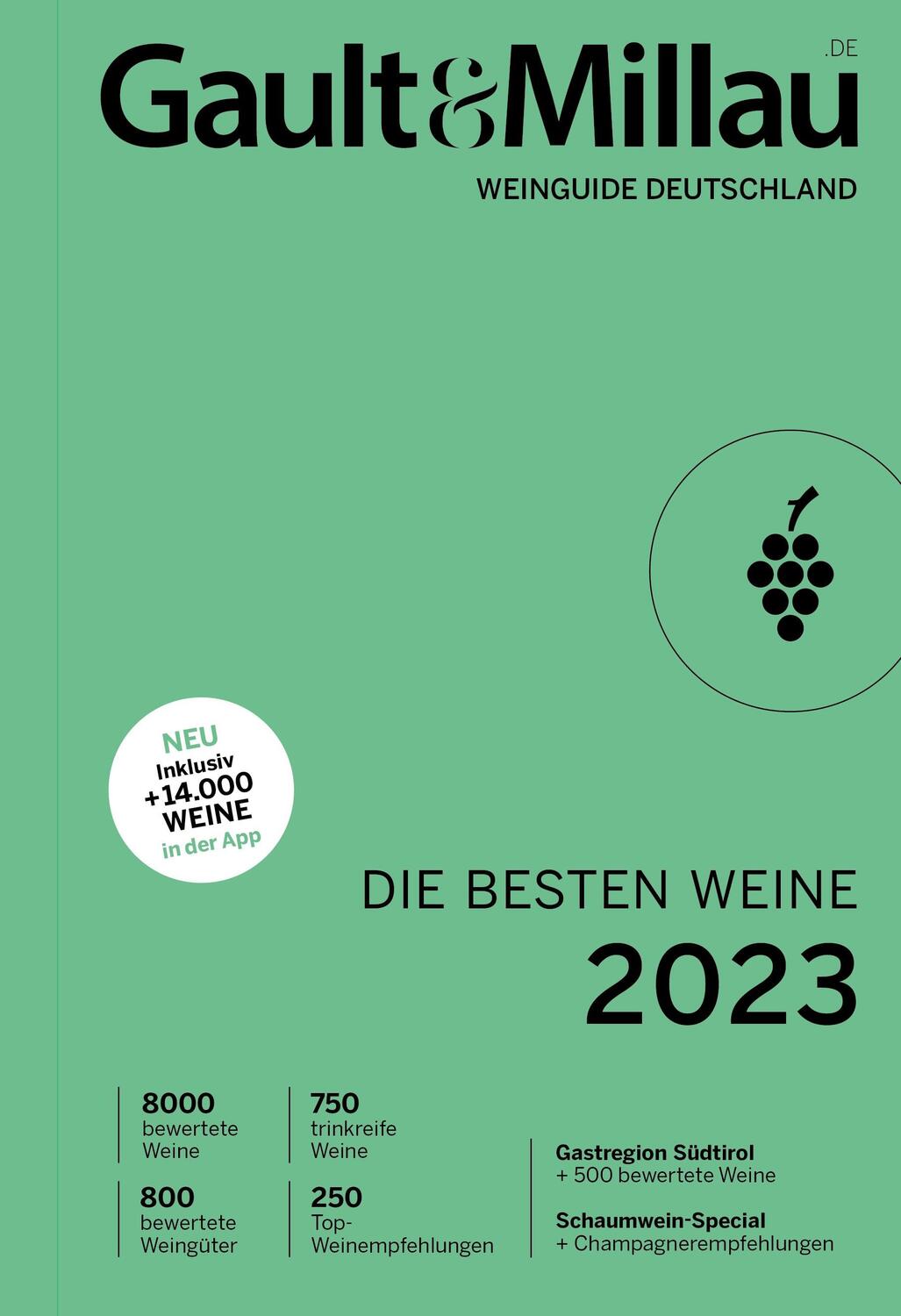 Cover: 9783745916188 | Gault&Millau Weinguide Deutschland | Die besten Weine 2023 | Buch