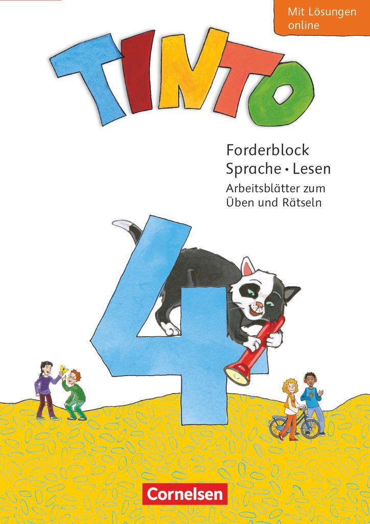 Cover: 9783060844760 | Tinto Sprachlesebuch 4. Schuljahr - Forderblock Sprache und Lesen