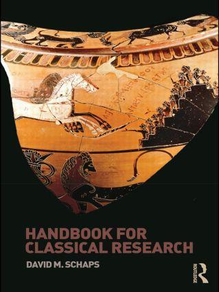 Cover: 9780415425230 | Handbook for Classical Research | David Schaps | Taschenbuch | 2010