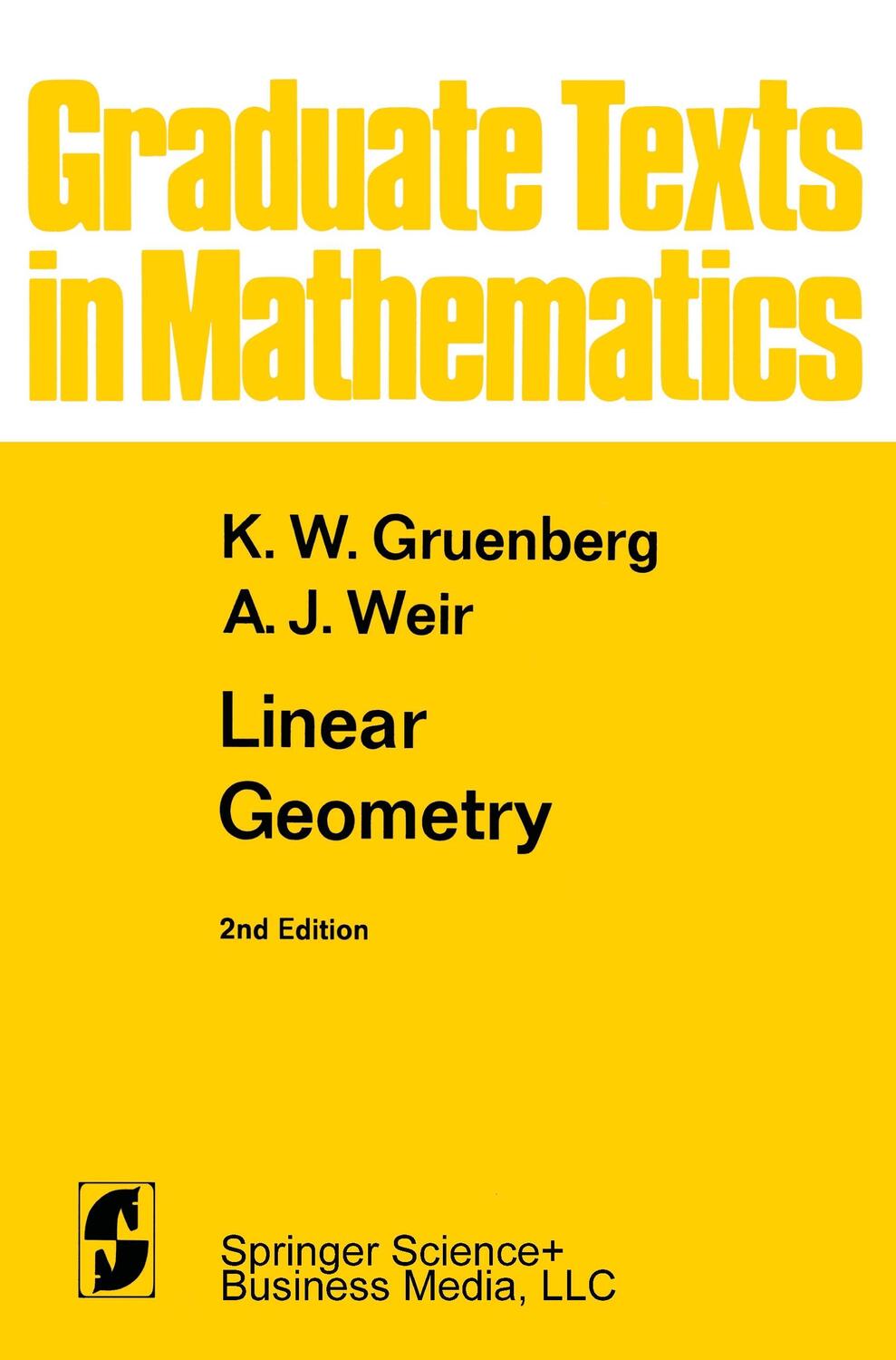 Cover: 9781441928061 | Linear Geometry | A. J. Weir (u. a.) | Taschenbuch | Paperback | x
