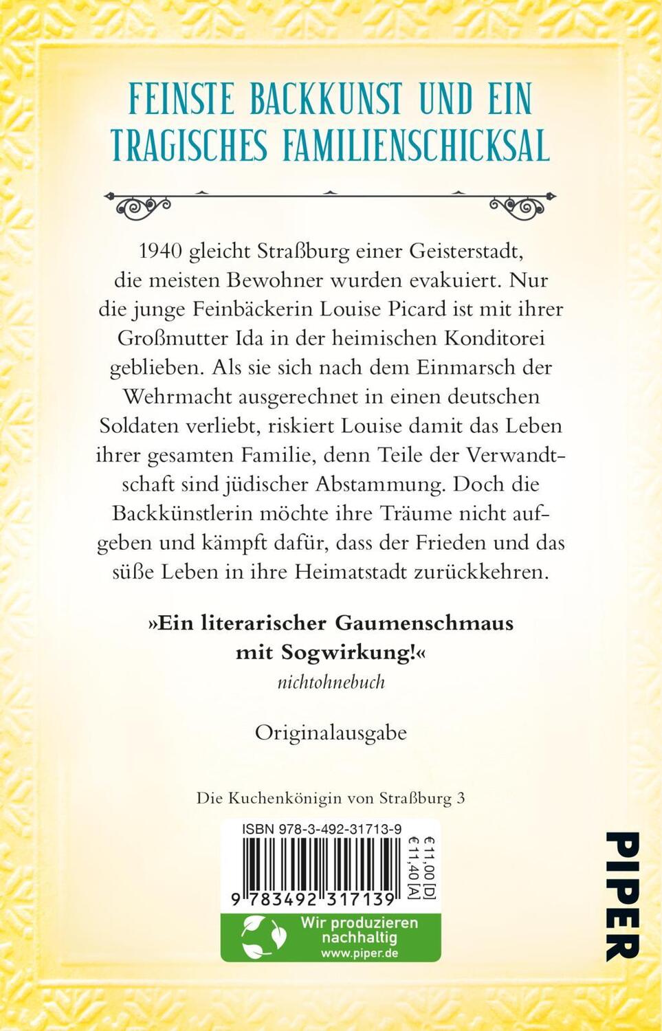 Rückseite: 9783492317139 | Die Patisserie am Münsterplatz - Neuanfang | Charlotte Jacobi | Buch