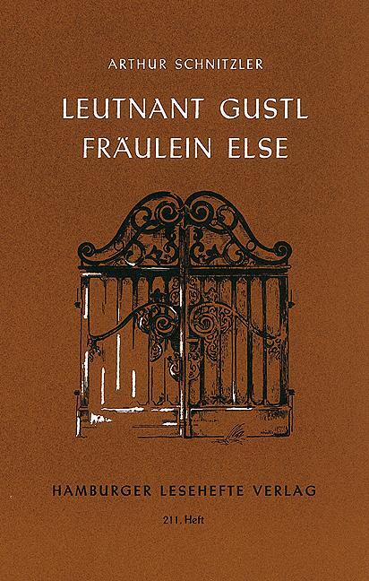 Cover: 9783872912107 | Leutnant Gustl / Fräulein Else | Arthur Schnitzler | Taschenbuch