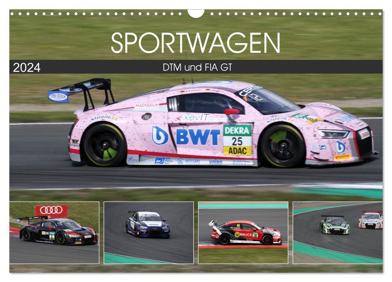 Cover: 9783675903494 | SPORTWAGEN DTM und FIA GT (Wandkalender 2024 DIN A3 quer), CALVENDO...