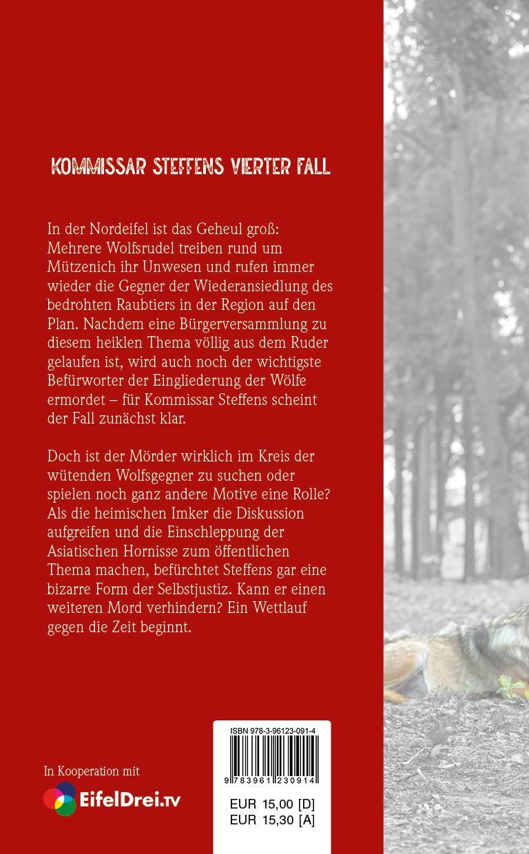 Rückseite: 9783961230914 | Steling: Wolfsgeheul | Kommissar Steffens vierter Fall | Ute Mainz