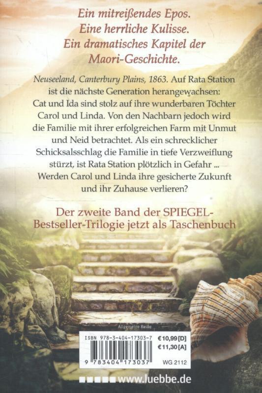 Rückseite: 9783404173037 | Der Klang des Muschelhorns | Roman | Sarah Lark | Taschenbuch | 928 S.