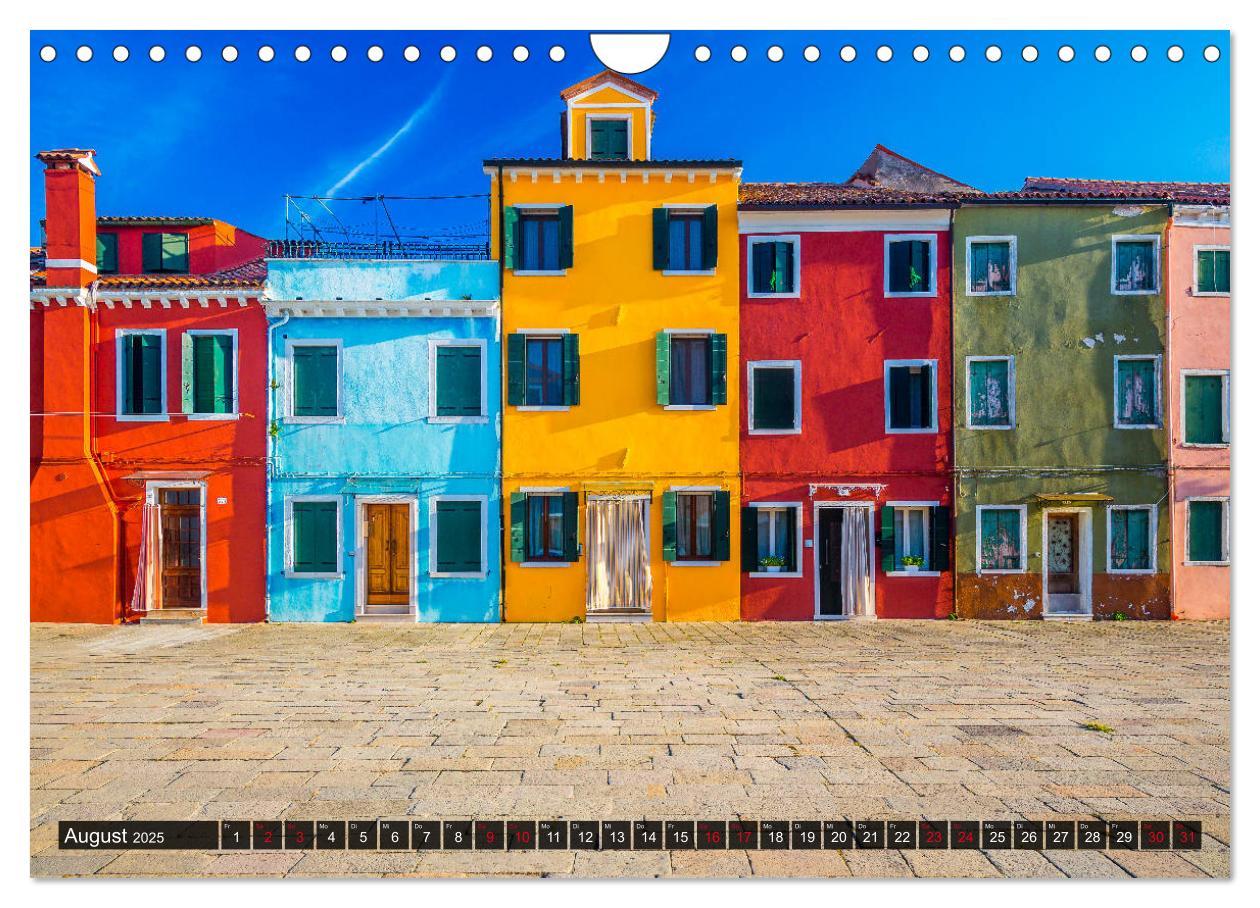 Bild: 9783435134670 | Burano - Die Insel der bunten Häuser (Wandkalender 2025 DIN A4...