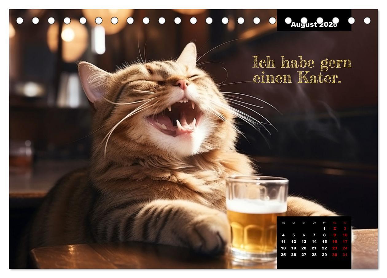 Bild: 9783383837753 | Katzen können alles, außer traurig. (Tischkalender 2025 DIN A5...