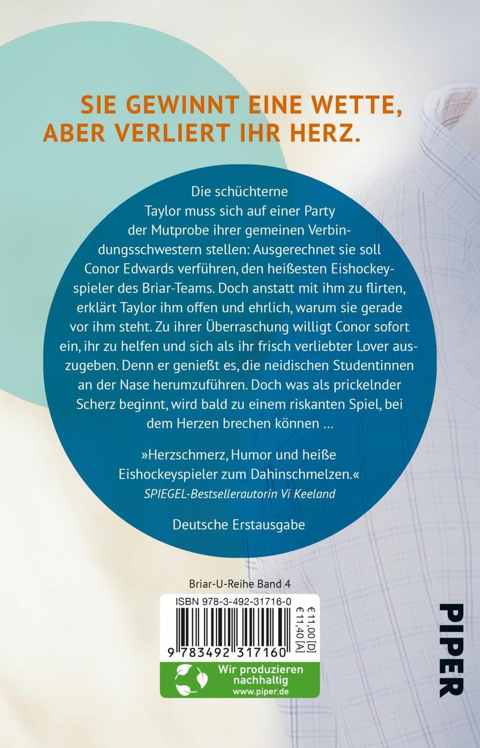 Rückseite: 9783492317160 | The Dare - Liebe mich, wenn du dich traust | Elle Kennedy | Buch